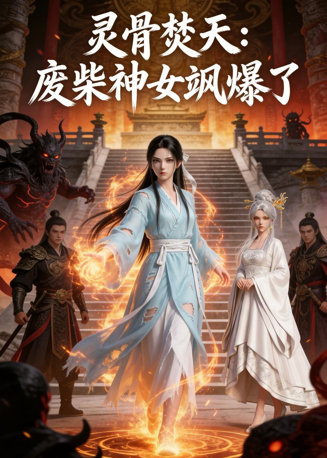灵骨焚天：废柴神女飒爆了(全集)